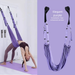 Aerial Home Yoga One-Word Horse Handstand Lower Back Training Equipment Door Hanging Stretch Strap Elastic Rope_voghion.com