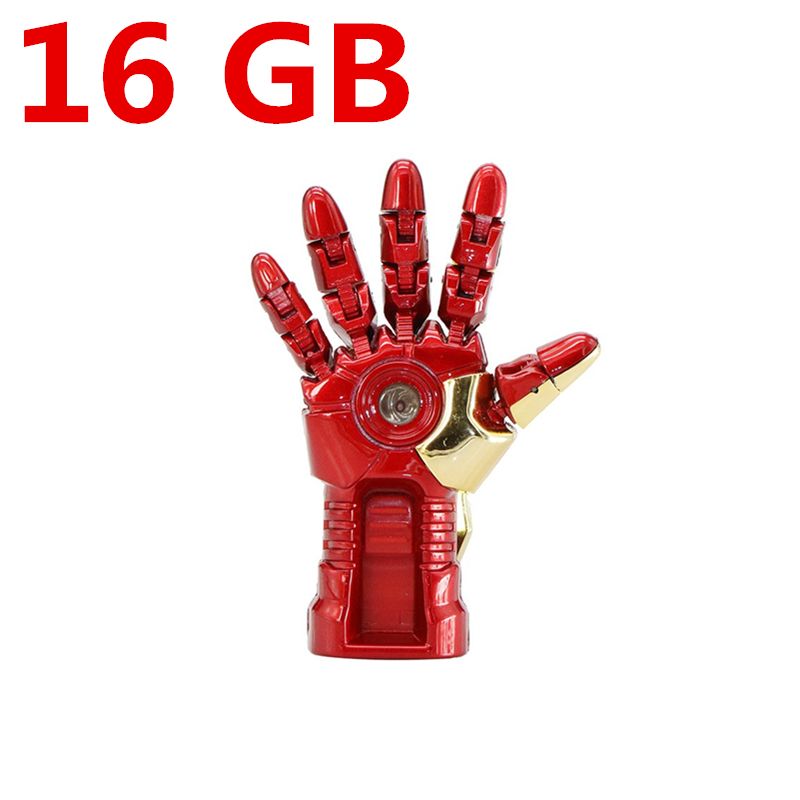 Handsome Merchandise Steel Hand Waterproof Large Capacity USB Flash Disk_voghion.com