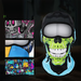Ruidong Halloween Quirky Personality Skull Full Ice Silk Breathable Dustproof Pullover Hat Cycling Face Mask_voghion.com