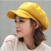 Fashion Autumn Hats for Solid Plain Octagonal Newsboy Cap Men Ladies Casual Wool Hat Winter Beret Women Painter Caps_voghion.com