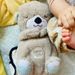 Baby Breathing Bear Baby Soothing Otter Pluchen Poppenspeelgoed Baby Kinderen Rustgevende Muziek Slapende Metgezel Geluid en Licht Poppenspeelgoed Cadeau_voghion.com