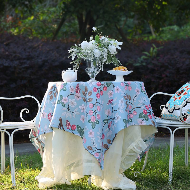 Stylish Flamingo & Floral Tablecloth – Waterproof, Non-Slip, Heat-Resistant – Perfect For Dining, Parties & Home Decor (Multiple Sizes & Colors)​_voghion.com