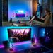 APP Note Night Light RGB Symphony Table Lamp Remote Control Symphony Musical Note Light Car Desktop Night Light For Home Bar_voghion.com