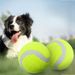 Elastic Tennis Large Medium Small Dog Chew Toy Rubber Training Ball Pet Supplies_voghion.com