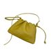 2025 Niche Design Hobo Cloud First Layer Sheepskin Drawstring Lucky High-end Handbag Genuine Leather Women's Bag_voghion.com