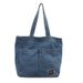 Nuova borsa a tracolla in tela di denim in stile coreano, borsa a mano, borsa tote, zaino artistico da donna di grande capacità_voghion.com