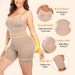 Unterwäsche & Nachtwäsche Nahtloser Shapewear-Body mit offenem Schritt, schmale Träger, Bruststraffung, Taillenformung, hoch taillierte Unterhose, Übergröße erhältlich_voghion.com