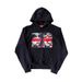 "Men's Y2K Retro Print Hoodie - Oversized Streetwear Pullover With Dark Graphic, Long Sleeve Unisex Sweater"_voghion.com