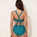 2025 New Two-Piece Swimsuit Sexy High-Waisted Bikini Swimwear For Women_voghion.com