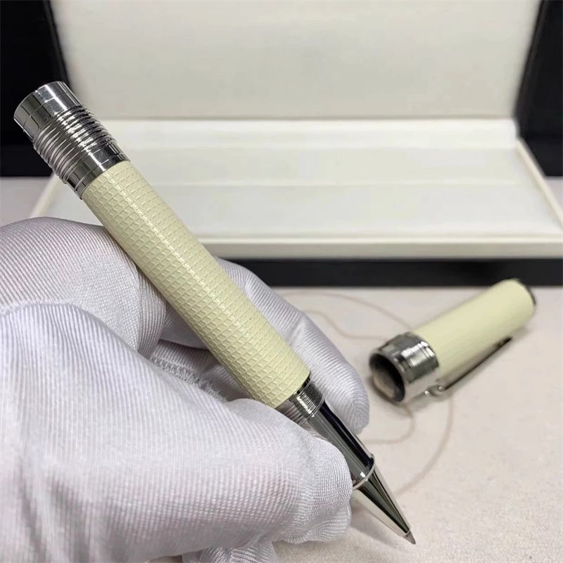 Luxus Mahatma Gandhi signiert Gravur Metall Kugelschreiber Tintenroller Füllfederhalter Schreibwaren Büro Schulbedarf mit Schreiben Hohe Qualität_voghion.com