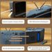 Retro Bluetooth Speaker Hifi Stereo Sound Box Vintage TV Design Wireless Handsfree Music Player Portable Phone Holder_voghion.com