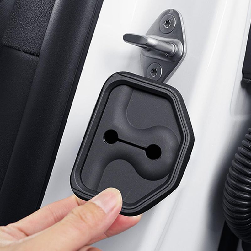 4Pcs Anti-rust Silicone Door Lock Cover Anti-collision Protective Cushion Pad For Voo EX30 Car Accessories_voghion.com