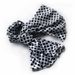 Blando Lovely Black Spots & White Base Design Super Soft Silk Scarf/Wrap/Shawl(Large)_voghion.com