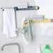 Νέα πλαστική κρεμάστρα αποθήκευσης πετσετών, πτυσσόμενη κρεμάστρα μπαλκονιού, ράφι αποθήκευσης με γάντζο, ράφι στεγνώματος_voghion.com