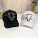 Chapeau de baseball coréen pour enfants, mode printemps et automne, pare-soleil d'été, chapeau à langue de canard pour femmes_voghion.com