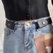 HOT Simple Fashionable Men'S Elastic Lazy Man'S Women'S Neutral And Seamless Jeans Belt Adjustable Length_voghion.com