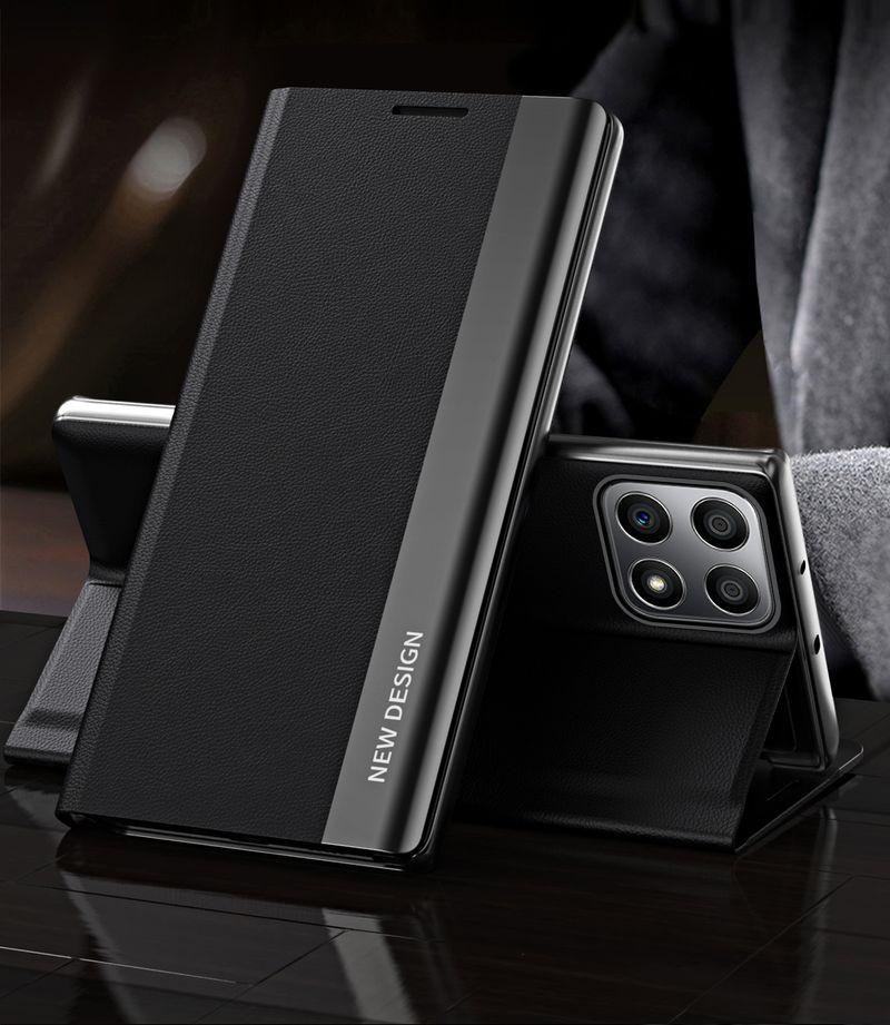 Luxury Leather Flip Book Stand Cover For Honor X8 2022 Case Holder Wallet Phone Coque Honer Honar X8 X 8 HonorX8 TFY-LX1_voghion.com