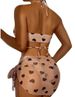 Three Piece Bikini Set Female Tight Sexy Heart Pattern Platform Swimsuit Women_voghion.com