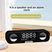 Wireless Bluetooth Smart New Student Subwoofer Volume Speaker Multifunctional Audio Alarm Clock_voghion.com