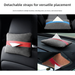 Fleece Hanging Multi-Functional Sun Visor Holder Creative Car Tissue Box_voghion.com
