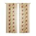 Modern Embroidered Semi-Sheer Curtains - Butterfly & Mushroom Design Polyester Window Drapes For Living Room (140x100cm To 140x260cm)_voghion.com