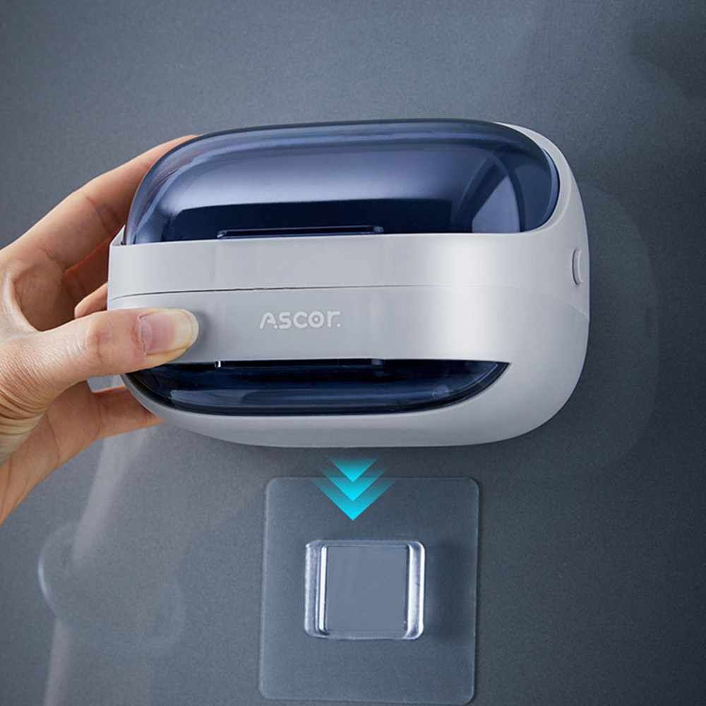 Tragfähiger, wasserdichter Seifenspender für Bad und WC zur Wandmontage_voghion.com