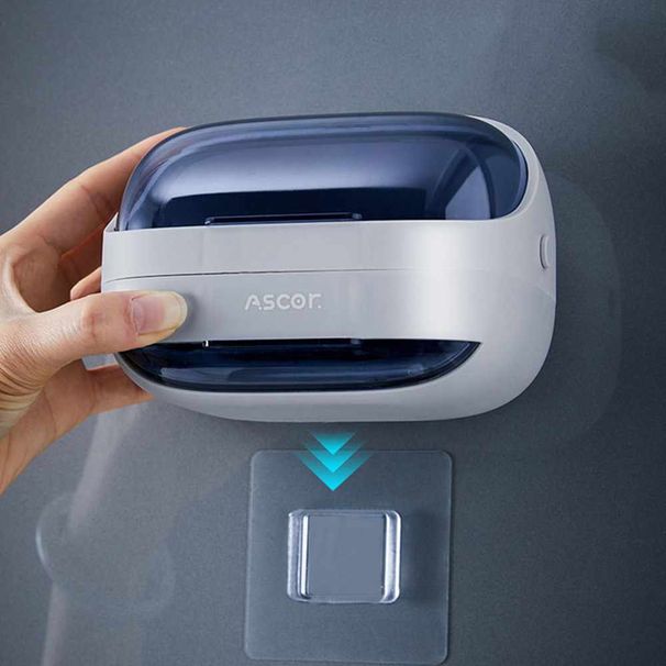 Tragfähiger, wasserdichter Seifenspender für Bad und WC zur Wandmontage_voghion.com