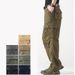 overalls for men, outdoor casual trousers, large size straight sports pants, multi-pocket loose work pants_voghion.com