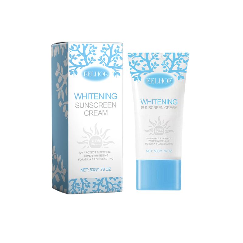 Eelhoe Nicotinamide Whitening Protective Cream, Summer Outdoor Protection Isolation Moisture Clear, Refreshing And Non-Sticky_voghion.com