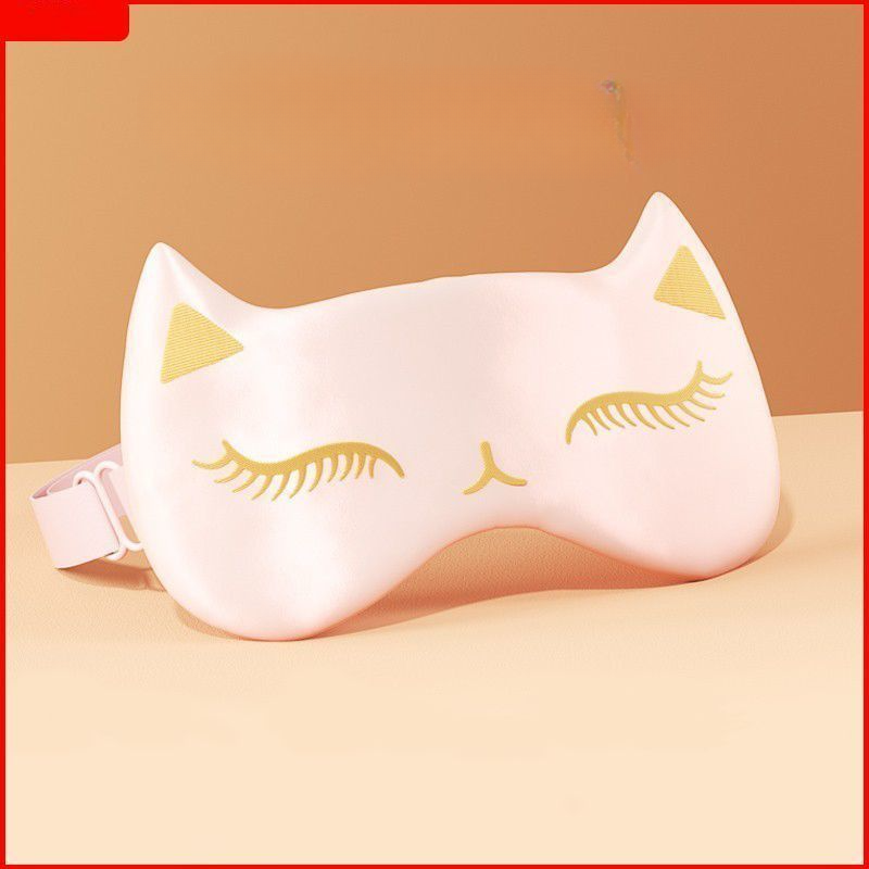 Silk Sleep Mask For Men And Women, Comfortable, Relieves Eye Fatigue, Light Blocking, Nap Aid, Breathable, Adjustable,_voghion.com