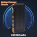 200000 MAh Solar Power Bank With Large Capacity, Fast Charging, Portable Charger, External Battery For IPhone, Samsung,_voghion.com