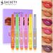Lipstick Makeup Jelly Press Lipstick Set Solid Water Gloss Lip Gloss Mirror Lip Glaze Lipstick_voghion.com