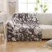Cow Print Half-Pile Thickened Home Warm Fleece Blanket 2025 New Style_voghion.com