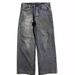 Men's Clothing  retro distressed washed jeans men's  brand teenagers wide-leg workwear heavy-duty design casual pants_voghion.com