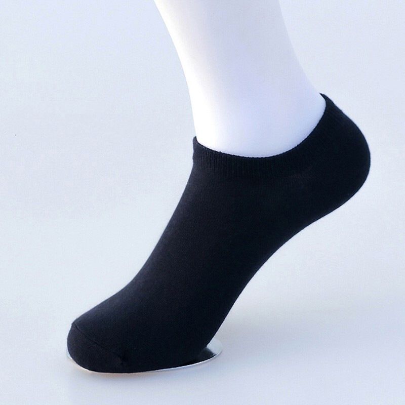 2025e Disposable For Men Black White Gray Short Deodorant Women Boat Bottom No-Wash Foot Bath Shop Compression Cotton Socks_voghion.com