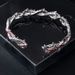 European And American Dark Thorn Cat Eye Bracelet Alloy Material Hip Hop Fashion Trendy Jewelry_voghion.com