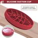 Pet Anti-Choke Eating Christmas Dog Silicone Slow Feeder Bowl Suction Cup Lick Mat_voghion.com