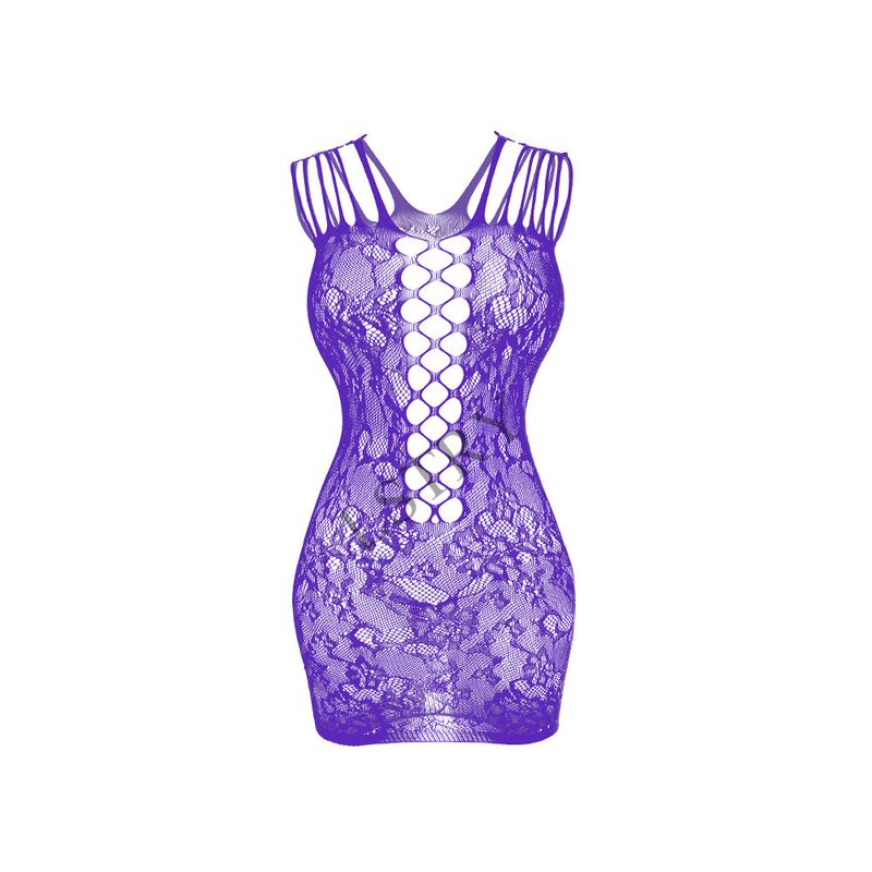 TD Mesh Body, Women's Uniform, Open Belt, Sexy Clothing, Transparent Stockings, Mesh, Erotic Lingerie_voghion.com