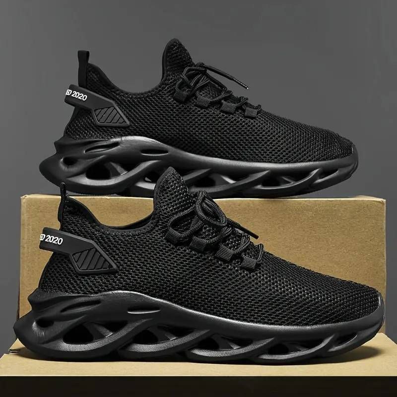Scarpe estive da uomo in tessuto a rete intrecciata traspirante e leggero_voghion.com