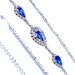 Bodychain alla moda, nuova tracolla a forma di lacrima con diamanti blu, temperamento, catena a tracolla con strass di alta qualità, catena a tracolla femminile_voghion.com
