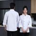 Men's Clothing Chef Work Clothes Long Sleeve Autumn And Winter Kitchen Kitchen Clothing Men And Women Restaurant Hotel Chef Clothes_voghion.com