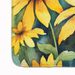 Maryland Black-Eyed Susans In Watercolor Memory Foam Kitchen Mat Machine Washable Anti-Fatigue Mat Cushion Comfort Bath Mat Or Kitchen Rug_voghion.com
