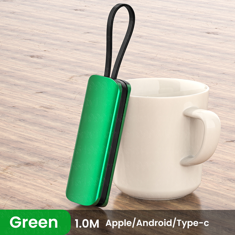 2in1 3in1 3A Schnelle USB Kabel für iPhone 14 13 12 Versenkbare Tragbare 3 in 1 Micro USB Typ C ladegerät Kabel Für_voghion.com