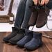 Snow Winter Thickened Fleece Lined Warm Versatile Comfortable Men's Boots_voghion.com