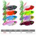 Sometime 11G Lure Bait Metal Spinnerbait 5.5cm 8 Colors VIB Fishing_voghion.com