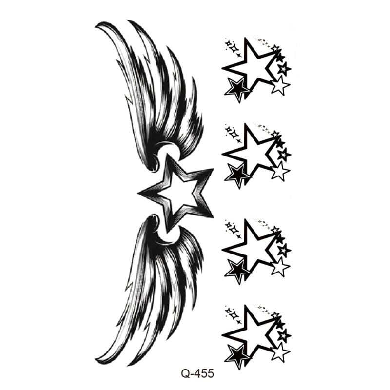  Q 441-480 Small fresh waterproof tattoo sticker set any combination_voghion.com