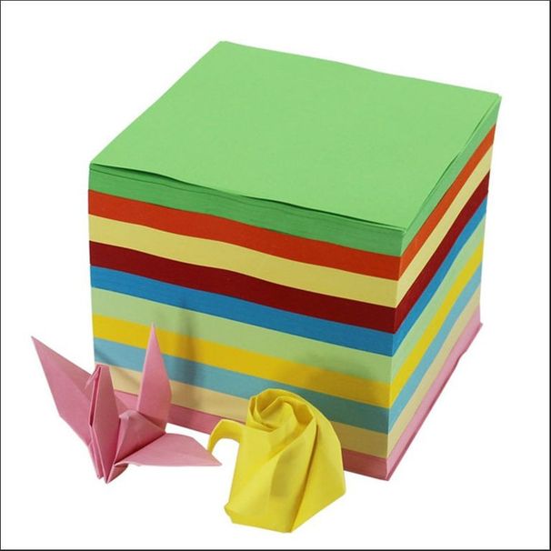 520 10 colori carta gru Amore Cuore origami carta gru origami Bambini Divertimento carta fatta a mano all'ingrosso_voghion.com