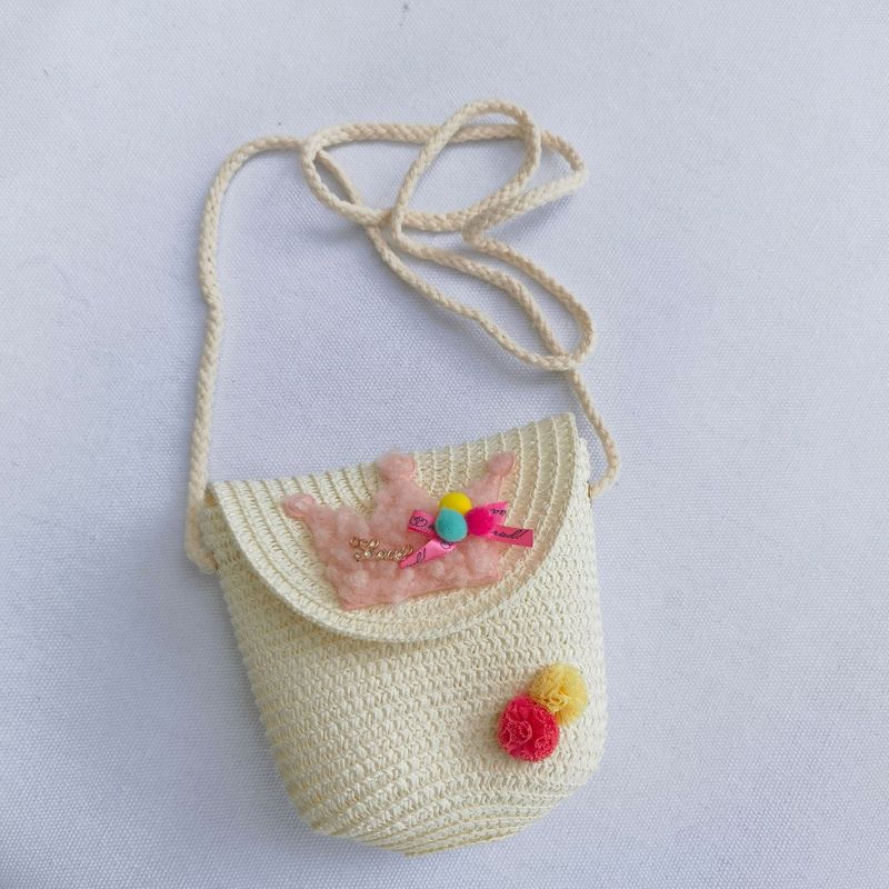 Telefono cellulare flip estivo per ragazza, borsa in tessuto con borsa a tracolla in erba fiore, mini lotto di punti panoramici da spiaggia dolce_voghion.com