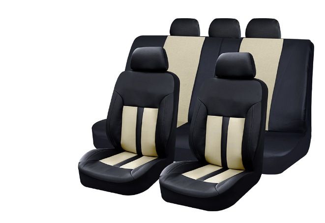 Nyt varmt sælgende bilsædebetræk stolebetræk pude fuld PVC-materiale multifarve fire årstider universal engros_voghion.com