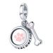 Ciondolo da donna in argento 925 placcato in rame, grazioso ciondolo a forma di osso e bacinella, regalo di compleanno o di San Valentino._voghion.com